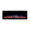 Rockwell 50 inch Built-in Recessed / Wall Electric Fireplace Mounted