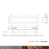 Rockwell 50 inch Built-in Recessed / Wall Mounted Electric Fireplace - Image 5