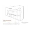 Rockwell 50 inch Built-in Recessed / Wall Mounted Electric Fireplace - Image 6