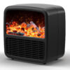 Electric Fireplace 3D Flame Effect Timer Portable Indoor Heater 1500W - Image 2