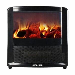 Electric Indoor Fireplace Heater Heller 2000W LED