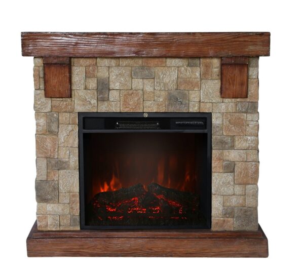 Electric Fireplace Mantel Surrounds Insert - Image 3