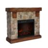 Electric Fireplace Mantel Surrounds Insert - Image 5