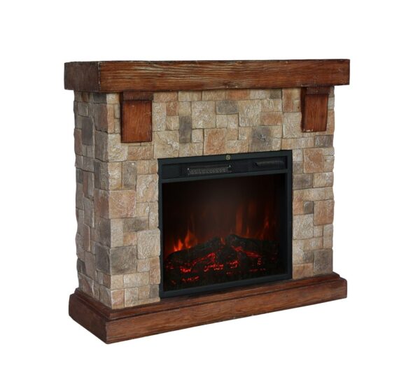Electric Fireplace Mantel Surrounds Insert - Image 5