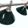 Quality Pool Table Light Brushed with 3 x Green Shades 1.5m - Image 4