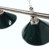 Quality Pool Table Light Brushed with 3 x Green Shades 1.5m - Image 5