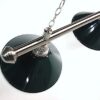 Quality Pool Table Light Brushed with 3 x Green Shades 1.5m - Image 2