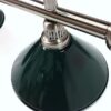 Quality Pool Table Light Brushed with 3 x Green Shades 1.5m - Image 3