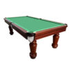 MACE 8FT Luxury Slate Pool/Billiard/Snooker Table – Pecan & Green
