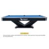 RASSON 9FT Victory II Plus Competition Pool Table (Black) - Image 7