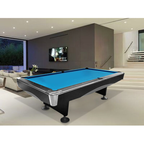 Sailor 9FT Slate Billiard Table Pool Snooker Table – Black Frame - Image 7