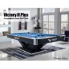 RASSON 9FT Victory II Plus Competition Pool Table (Black)