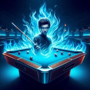 Pool Tables For Sale - Flaming Pool Table Man