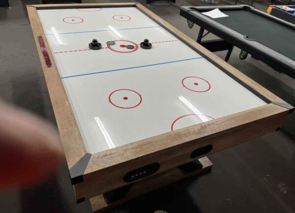 Pulse-Pounding Play: 7Ft X-Pro Series Air Hockey Table With Electronic Scorer + Electric Blowing Fan - Image 3