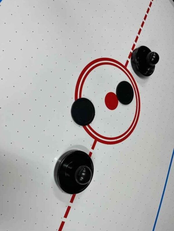 Pulse-Pounding Play: 7Ft X-Pro Series Air Hockey Table With Electronic Scorer + Electric Blowing Fan - Image 4