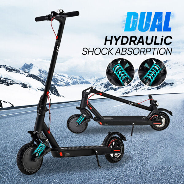 2024 New 900W Electric Scooter Max 40km/h 50Km Range Foldable E Bike Daul Shock absorber