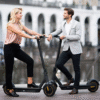 Portable Electric Scooter 50KM/H 50KM 1200W Black Adult Foldable Travel E Bike
