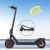 50KM Commuter Electric Scooter Adult 800W 40KM/H Long Range Travel Fold E-Bike