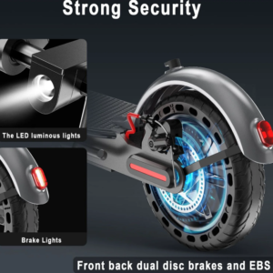 50KM Electric Scooter 800W Foldable Travel Escooter Adults Riding Commuter Bike