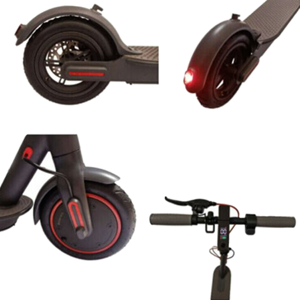 Portable Electric Scooter 50KM/H 50KM 1200W Black Adult Foldable Travel E Bike - Image 6