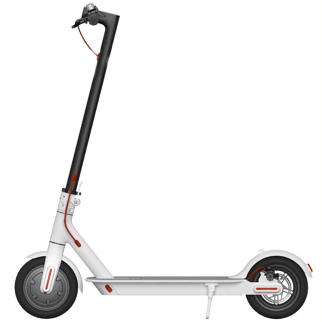 Portable Electric Scooter 40KM/H 800W Adult Foldable Travel E Bike White APP 2024