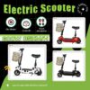 Electric Scooter 600W 35KM/H Motor 8 inch Foldable Portable Commuter Bike - Image 10