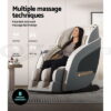 Livemor Massage Chair Electric Recliner SL-track Shiatsu Leather Massager Decima - Image 7