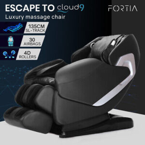 FORTIA Electric Massage Chair Recliner Zero Gravity Full Body Heat Massager MKII