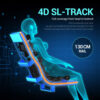 HOMASA 4D Electric Massage Chair Full Body Zero Gravity Shiatsu Heating Massager - Image 7