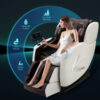 Homasa Electric Massage Chair Full Body Spa Shiatsu Foot Massager w/Touch Screen - Image 12