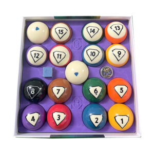 MACE Diamond 2-1/4-Inch Advanced Pool Balls For Pool Billiards Table