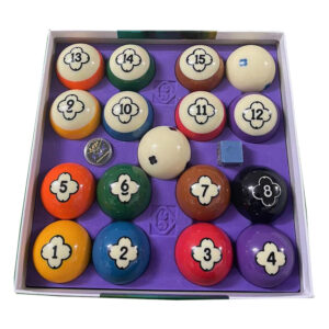MACE Plum Blossom 2-1/4-Inch Advanced Pool Balls.