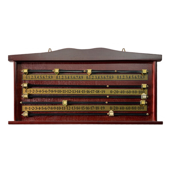 MACE 70×35.5cm Rubber Pointer Scoreboard Billiard Table Accessory – Red