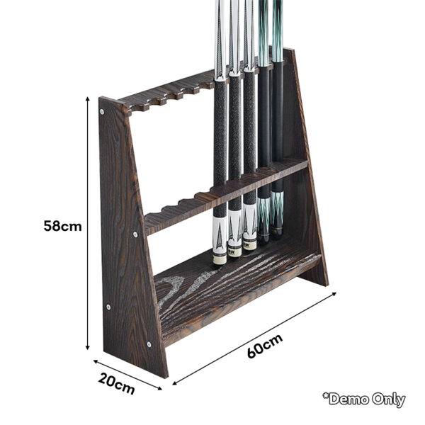 MACE Durable Pool / Billiard Cue Rack Pool Cue Stand - Image 10