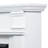 George 2000W Electric Fireplace Heater White Mantel Suite with 30" Starlight Insert - Smartphone Control - Image 8