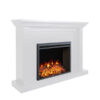 Kingsley 2000W Electric Fireplace Heater White Mantel Suite With 30" Starlight Insert - Smartphone Control - Image 9