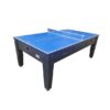 MACE 7FT MDF 4 IN 1 Convertible Multi-Function Table Free Accessories Air Hockey/Billiards /Dining Table /Table Tennis Table – Black&Blue - Image 3