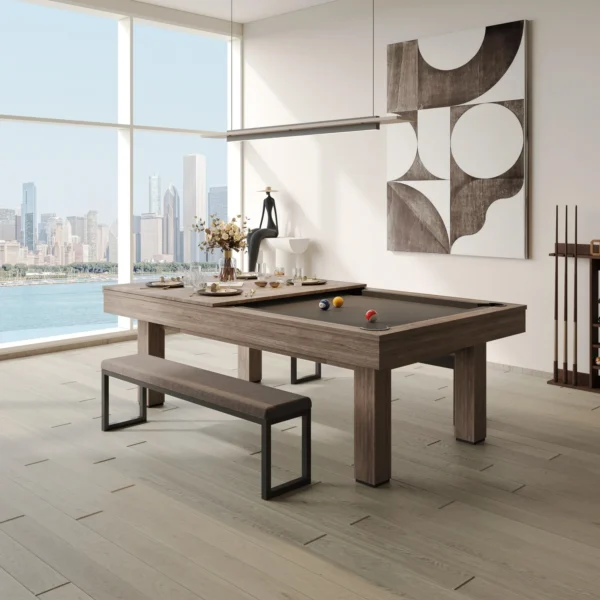 3IN1 8FT Dining Pool Table
