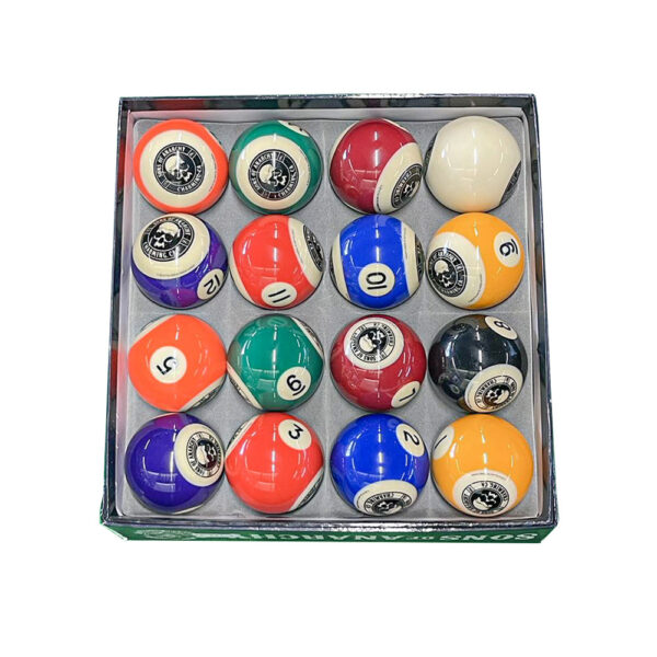 MACE 2″ Pool Balls Set For Pool Billiards SOA – Logo - Image 2