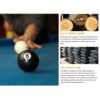 MACE 8FT XMAX Luxury Slate Pool / Billiards / Snooker Table With Dining Top - Image 3