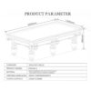 RASSON 9FT Strong II Luxury Competition Pool / Billiards / Snooker Table - Image 8