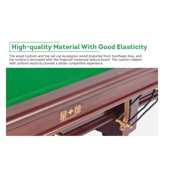 Xingpai Chinese Luxury Slate Table Pool Table XW118 - Image 5