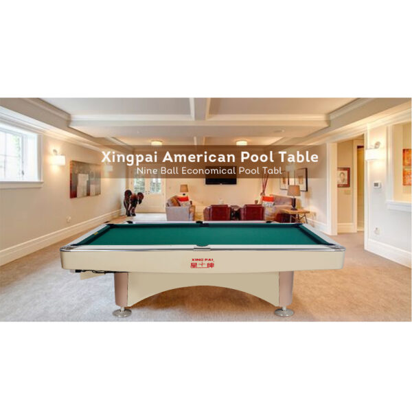 Xingpai American Pool Table XW138 Fancy Nine Ball Pool Table Economical Pool Table - Image 4