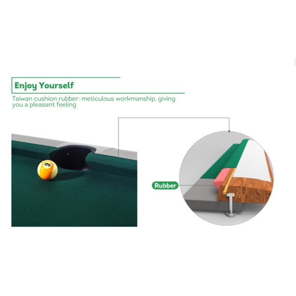 Xingpai American Pool Table XW138 Fancy Nine Ball Pool Table Economical Pool Table - Image 8