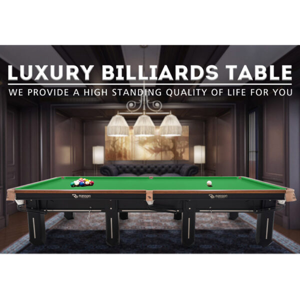 RASSON 12FT Sword Luxury Competition Pool / Billiards / Snooker Table - Image 2