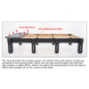 RASSON 12FT Sword Luxury Competition Pool / Billiards / Snooker Table - Image 5