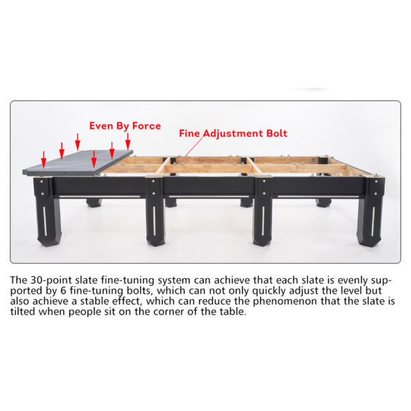 RASSON 12FT Sword Luxury Competition Pool / Billiards / Snooker Table - Image 5