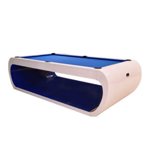 Best Buy! Xingpai XW7A 7FT Slate Pool Table - White & Blue