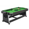7FT 4IN1 Convertible Pool Table Green - Image 2