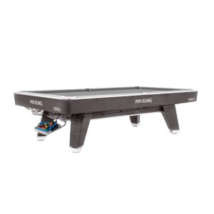 Rasson Acurra 9ft Slate Competition Billiard Table W/ Ball Return Track Free Accessaries Pool / Billiards / Snooker Table – Grey&grey